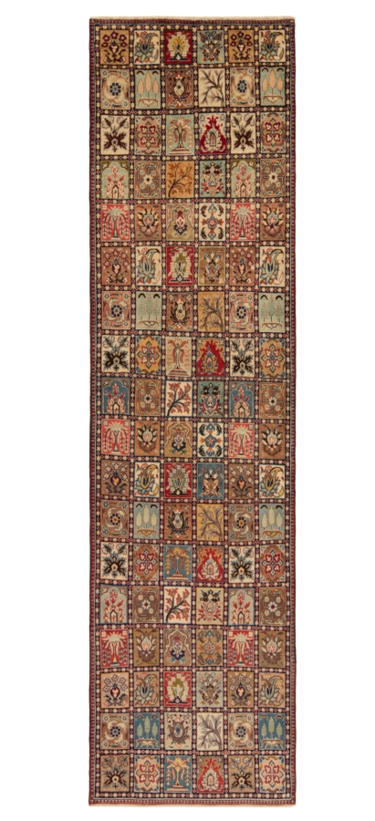 Sarough Persian Rug Multicolor 383 x 100 cm