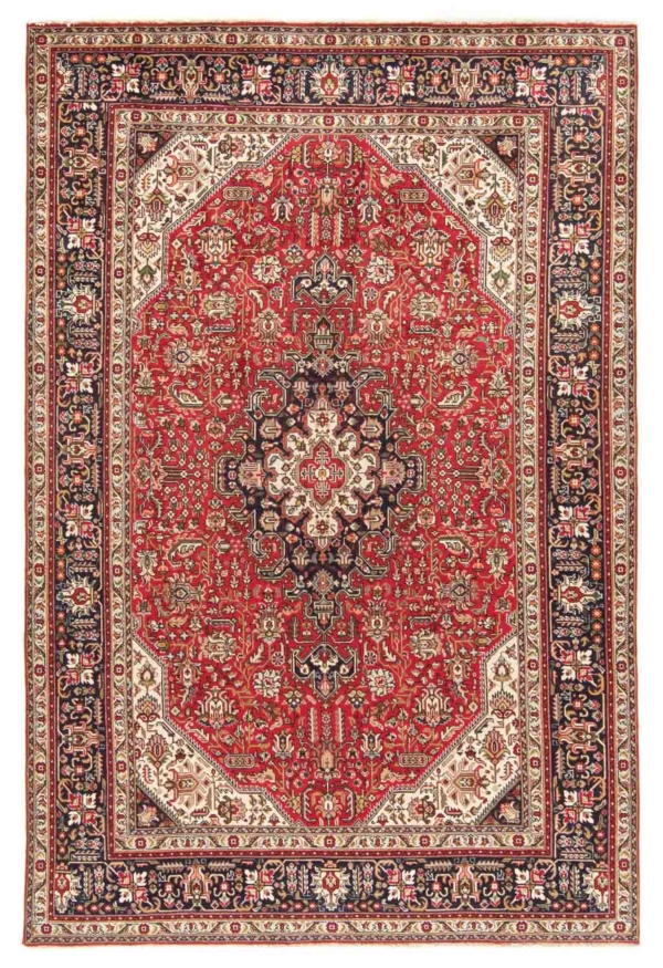 Tabriz Persian Rug Red 308 x 204 cm