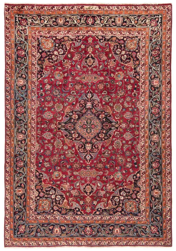 Mashhad Persian Rug Red 292 x 200 cm