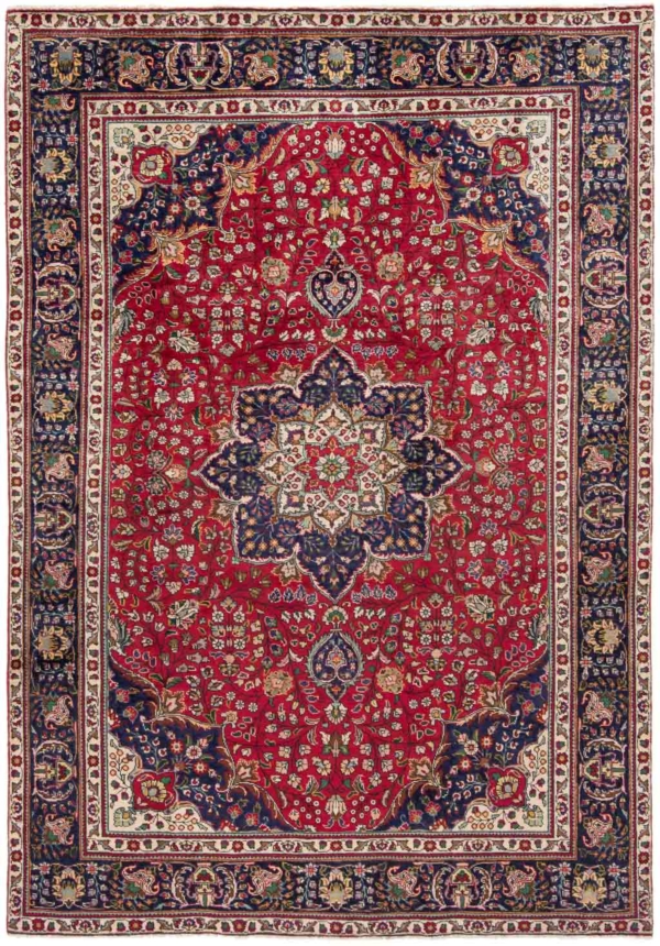 Tabriz Persian Rug Red 304 x 208 cm