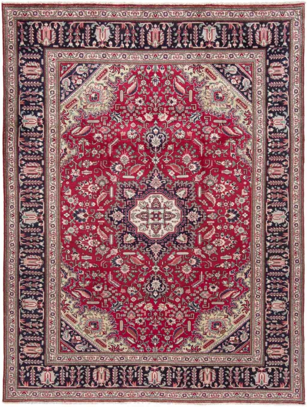 Tabriz Persian Rug Red 329 x 243 cm