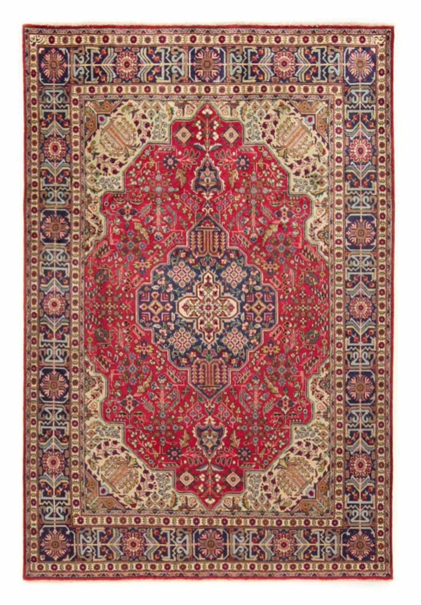 Tabriz Persian Rug Red 302 x 204 cm