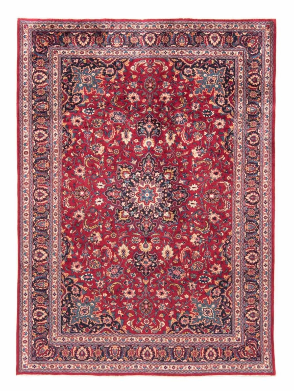 Mashhad Persian Rug Red 292 x 202 cm