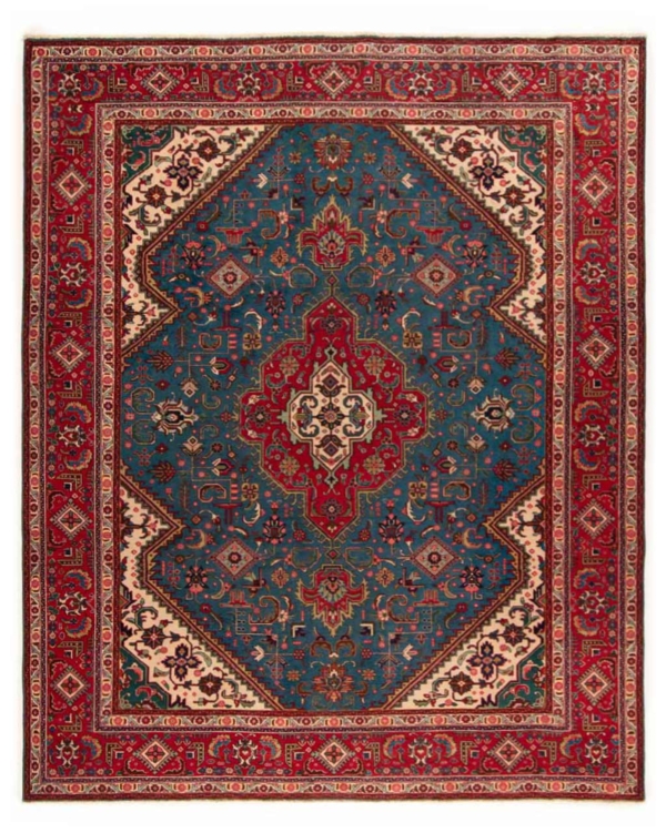 Tabriz Persian Rug Blue 383 x 310 cm