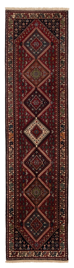 Yalameh Persian Rug Red 319 x 82 cm