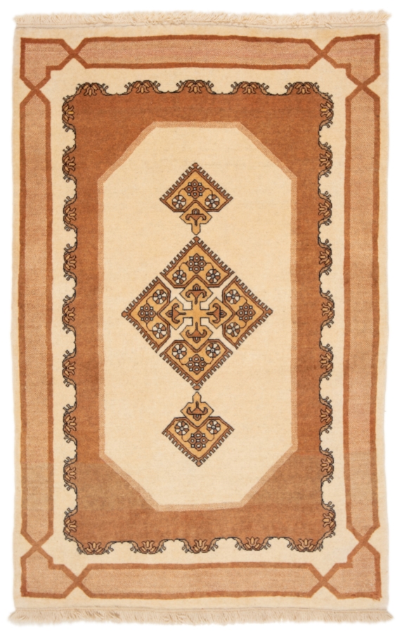 Yalameh Persian Rug Beige-Cream 153 x 100 cm