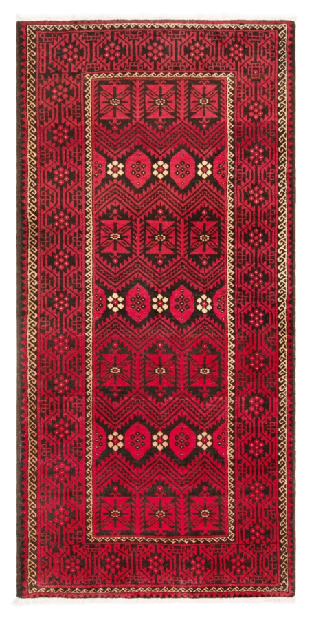 Balouch Pakistan Rug Red 215 x 118 cm