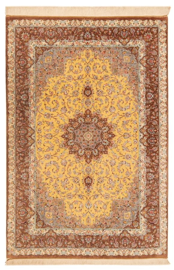 Qom Silk Fallah Persian Rug