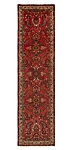 Hamedan Mehraban Persian Rug Red 289 x 76 cm