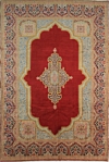 Kerman Persian Rug Red 360 x 240 cm