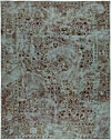 Vintage Relief Rug Turquoise 437 x 345 cm