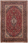 Kashan Persian Rug Red 300 x 199 cm