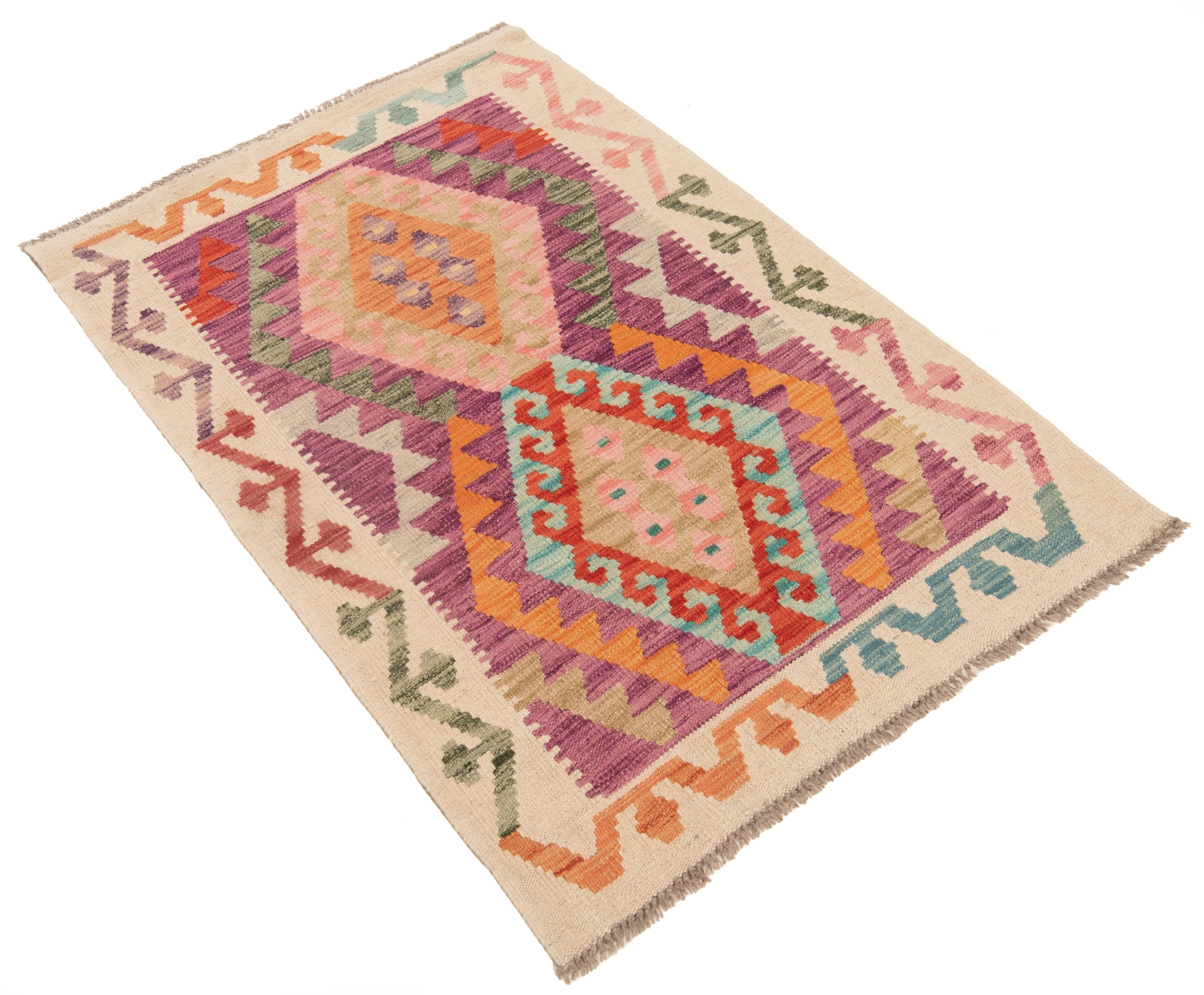 Kilim afghan