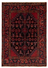 Hamedan Persian Rug Black 150 x 104 cm