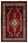 Hamedan Persian Rug Red 205 x 131 cm