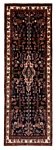 Hamedan Persian Rug Black 304 x 101 cm