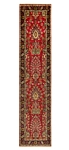 Tabriz Persian Rug Red 352 x 80 cm