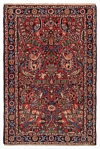 Hamedan Persian Rug Red 115 x 77 cm