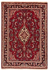 Hamedan Persian Rug Red 98 x 67 cm