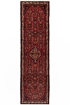 Hamedan Persian Rug Red 303 x 84 cm