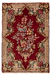 Kerman Persian Rug Red 75 x 50 cm