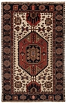 Bakhtiar Persian Rug Beige-Cream 203 x 132 cm