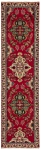 Tabriz Persian Rug Red 266 x 70 cm