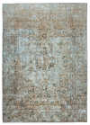 Vintage Relief Rug Turquoise 475 x 337 cm