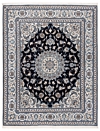 Nain Persian Rug Black 250 x 197 cm
