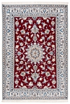 Nain Persian Rug Red 208 x 145 cm