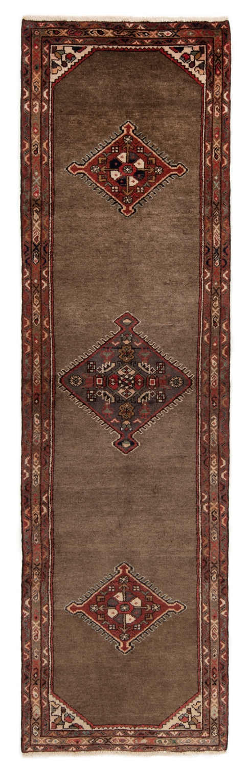 Koliai Persian Rug Gray 298 x 82 cm