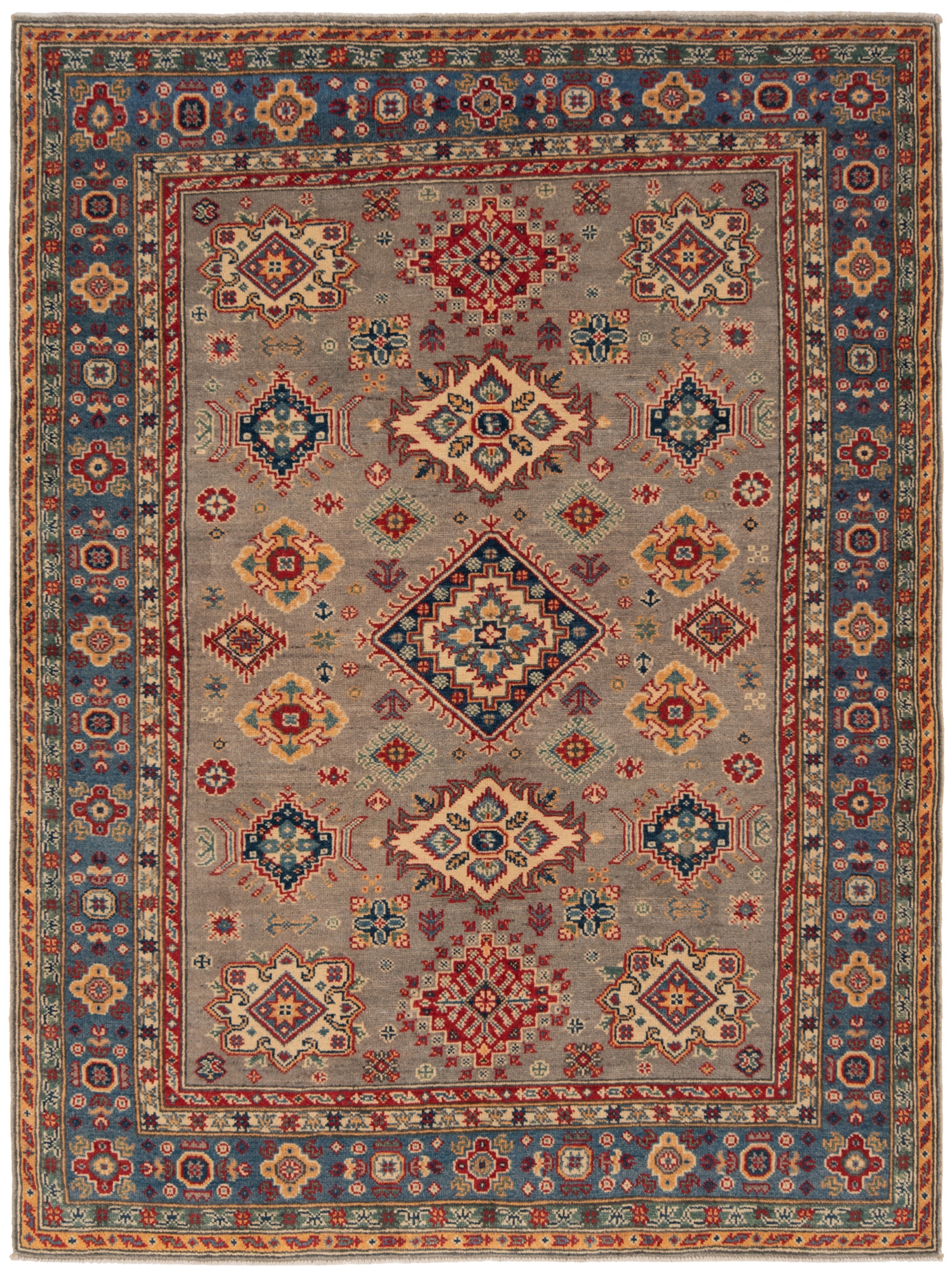 Kazak Fein rug Gray 206 x 154 cm