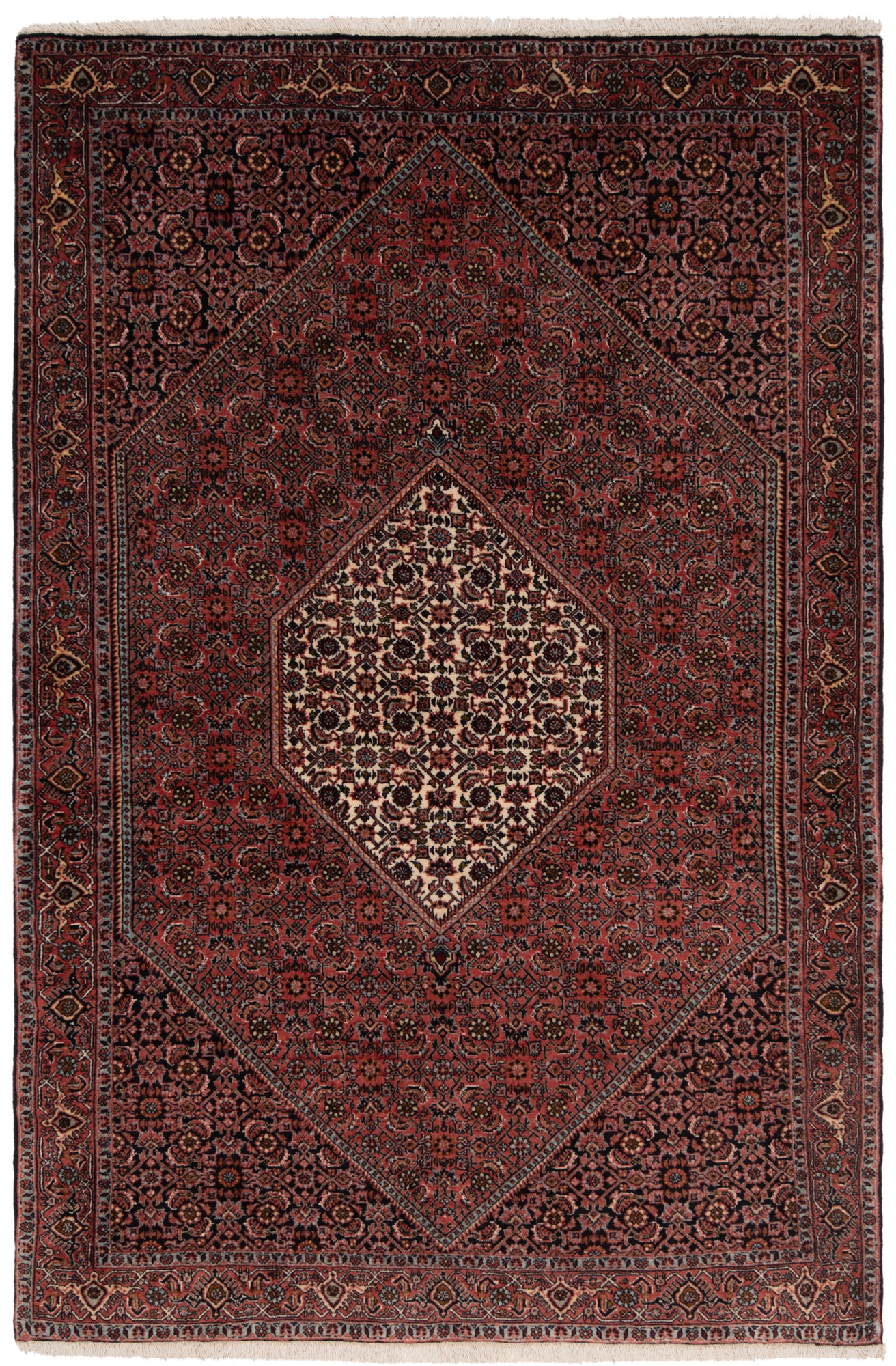 Bidjar Persian Rug Red 175 x 114 cm