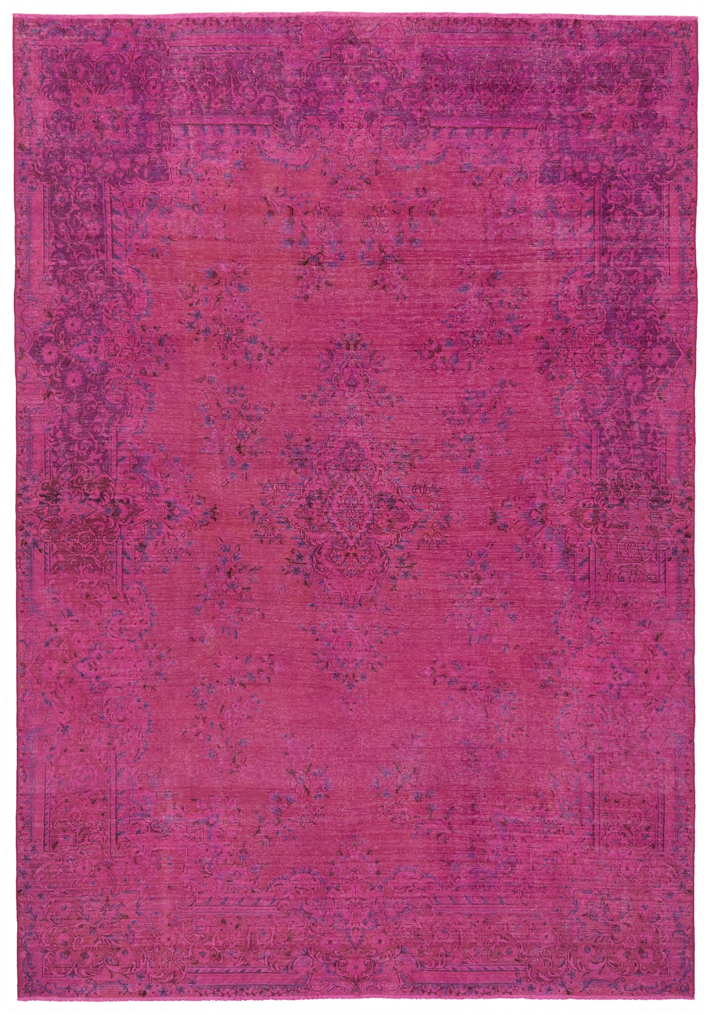 Vintage Rug Pink 295 x 204 cm