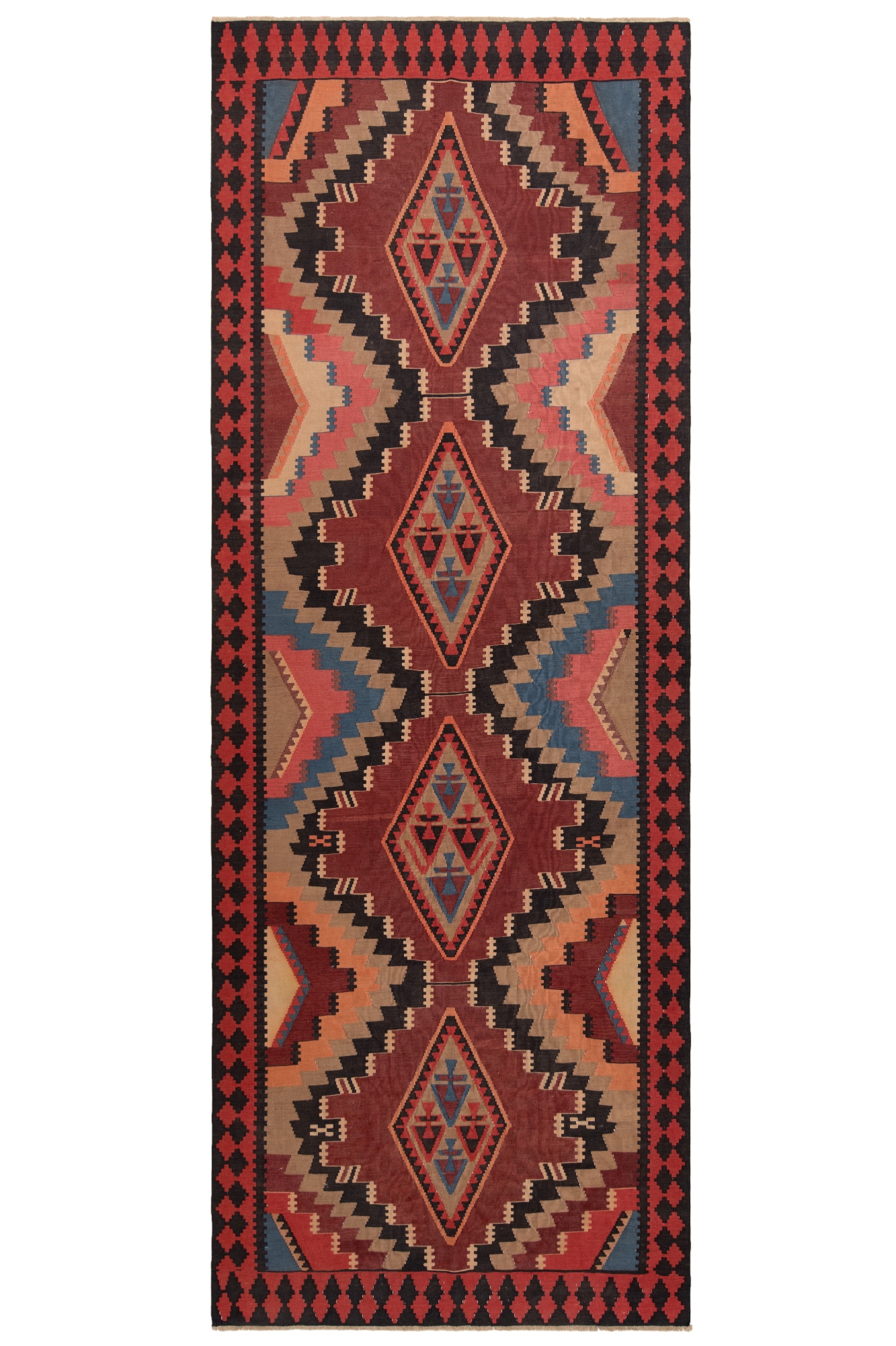 Persian Kilim Red 420 x 154 cm
