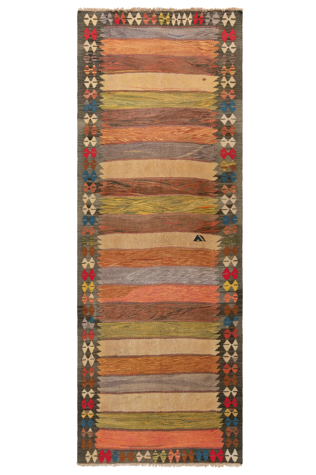 Persian Kilim Multicolor 325 x 121 cm