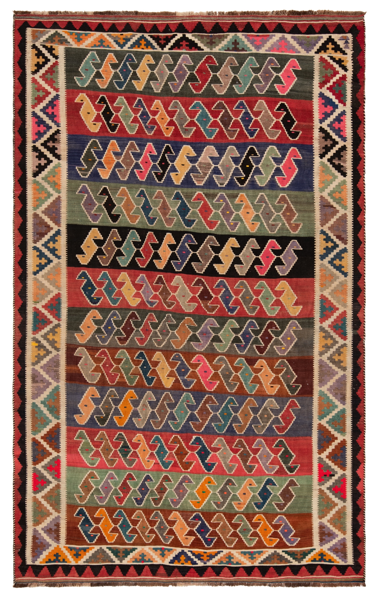 Persian Kilim Multicolor 250 x 154 cm