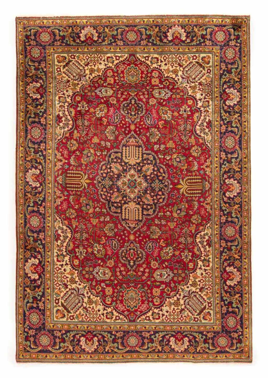 Tabriz Persian Rug Red 305 x 196 cm