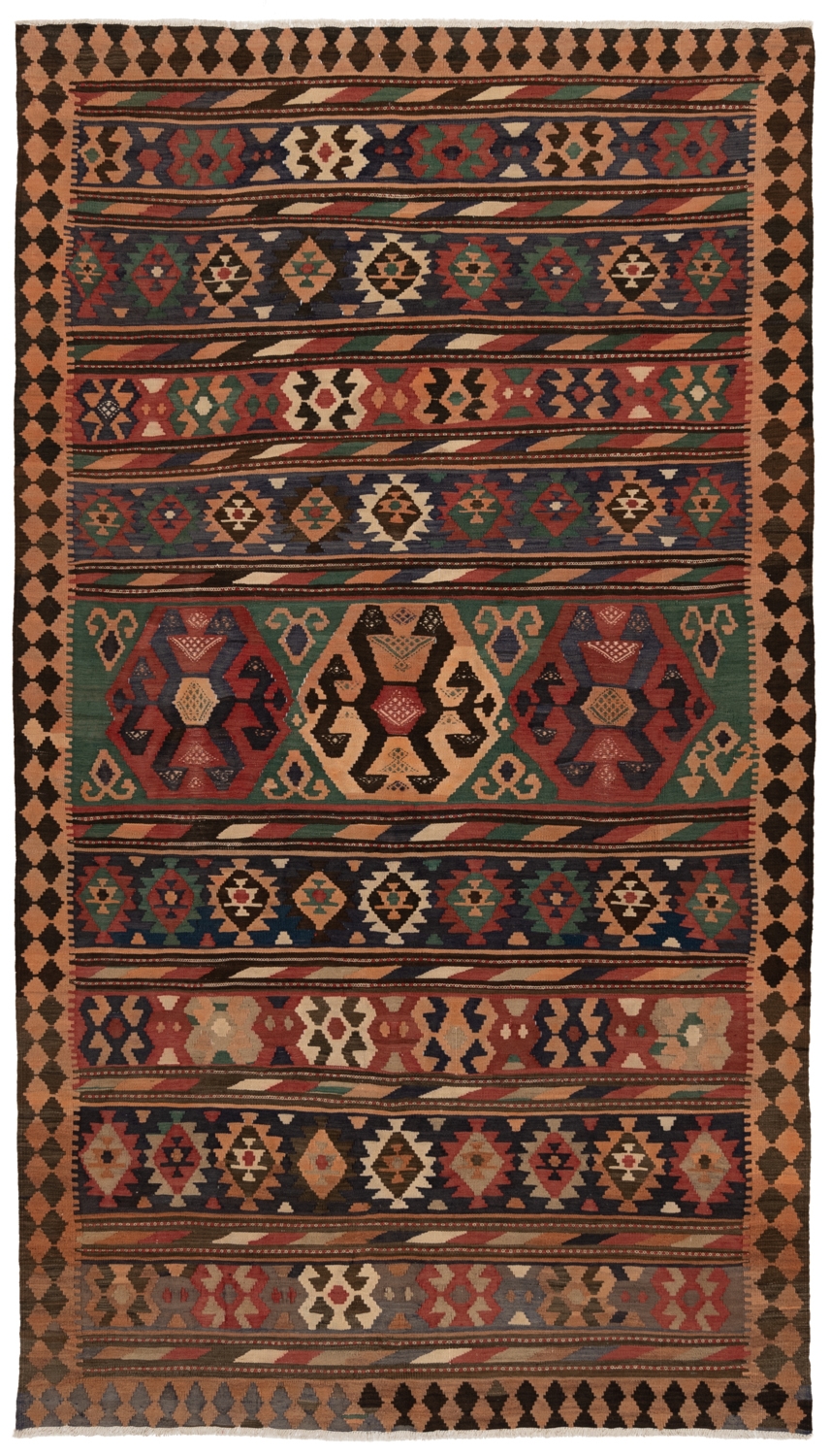 Persian Kilim Multicolor 308 x 174 cm