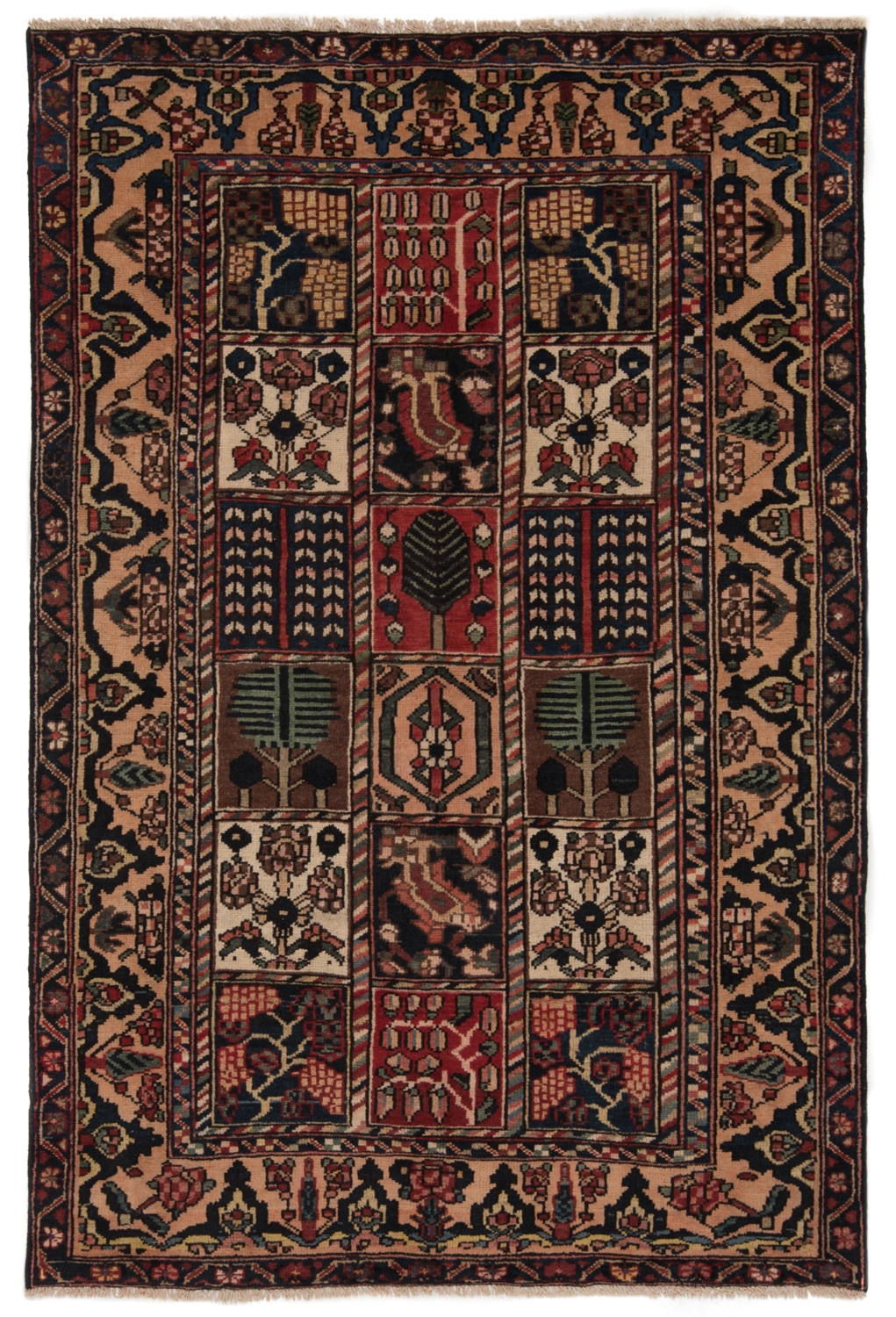 Bakhtiar Persian Rug Brown 215 x 143 cm