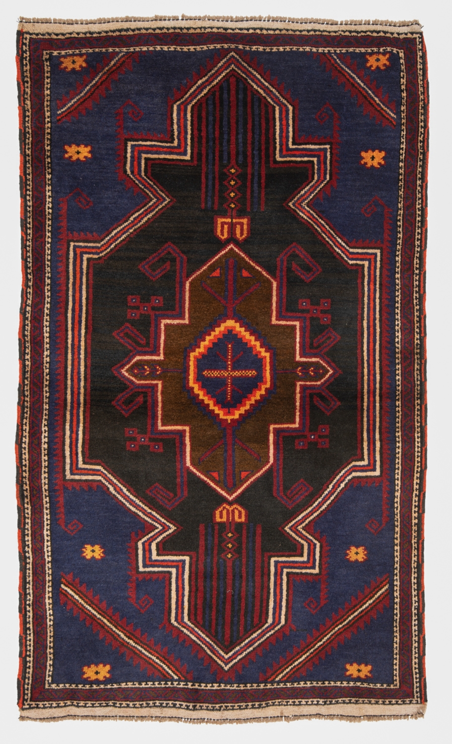 Balouch Persian Rug Black 149 x 87 cm