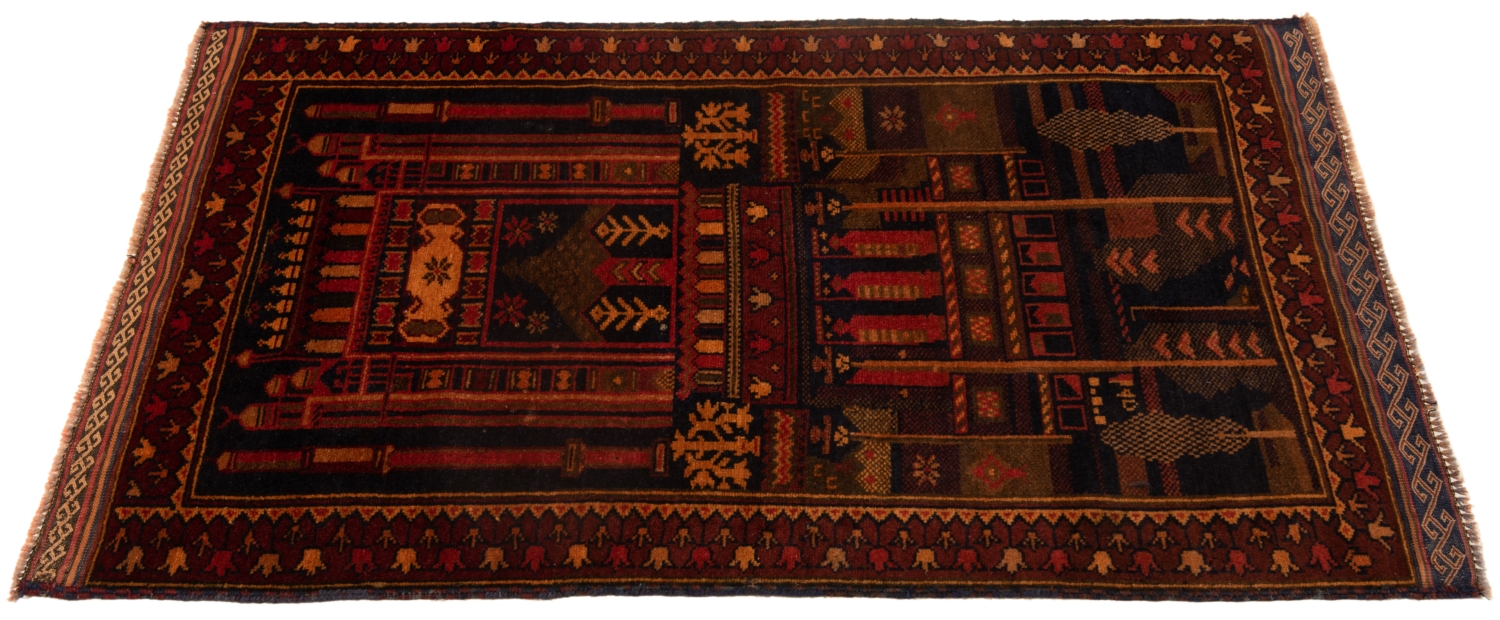 Balouch afghansk tæppe