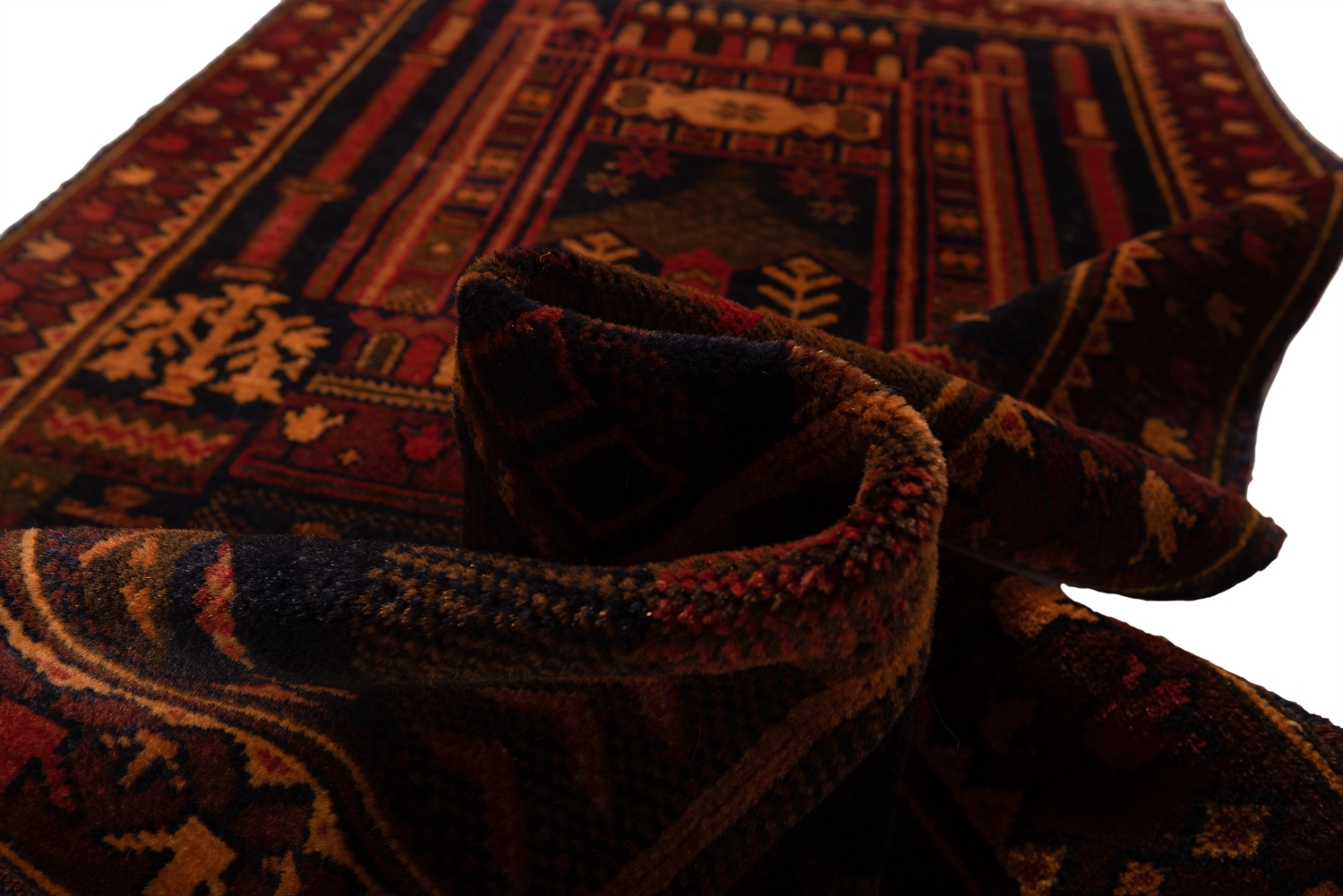 Balouch afghansk tæppe
