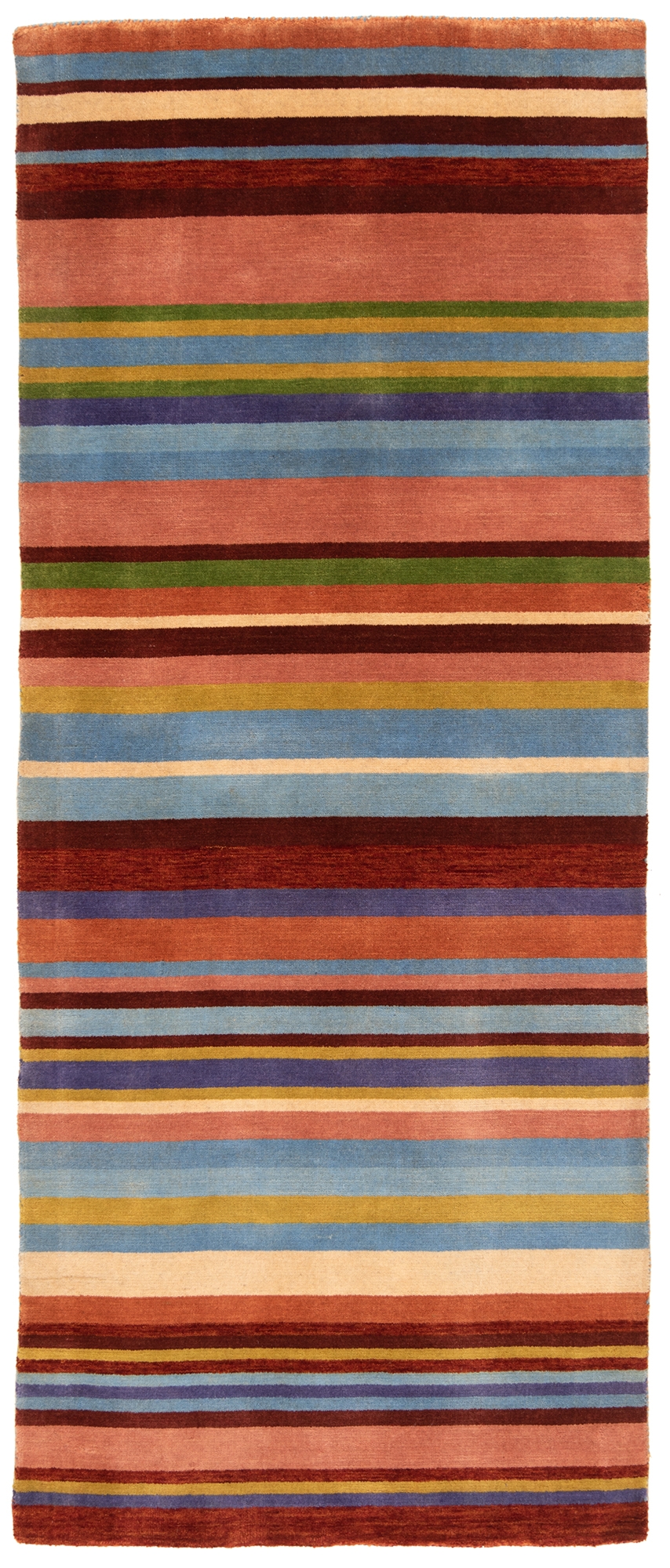 Handloom Rug Multicolor 200 x 83 cm